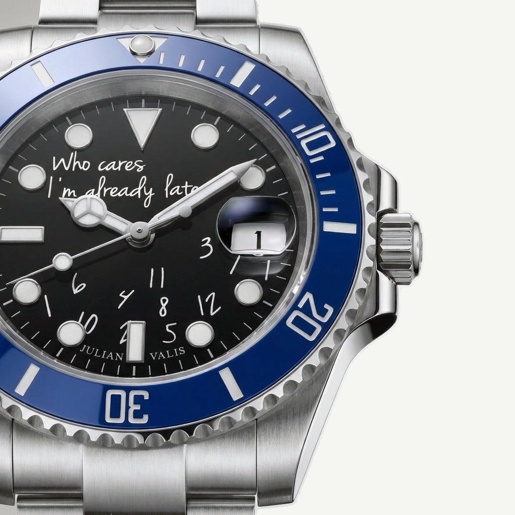 The dial says it all.