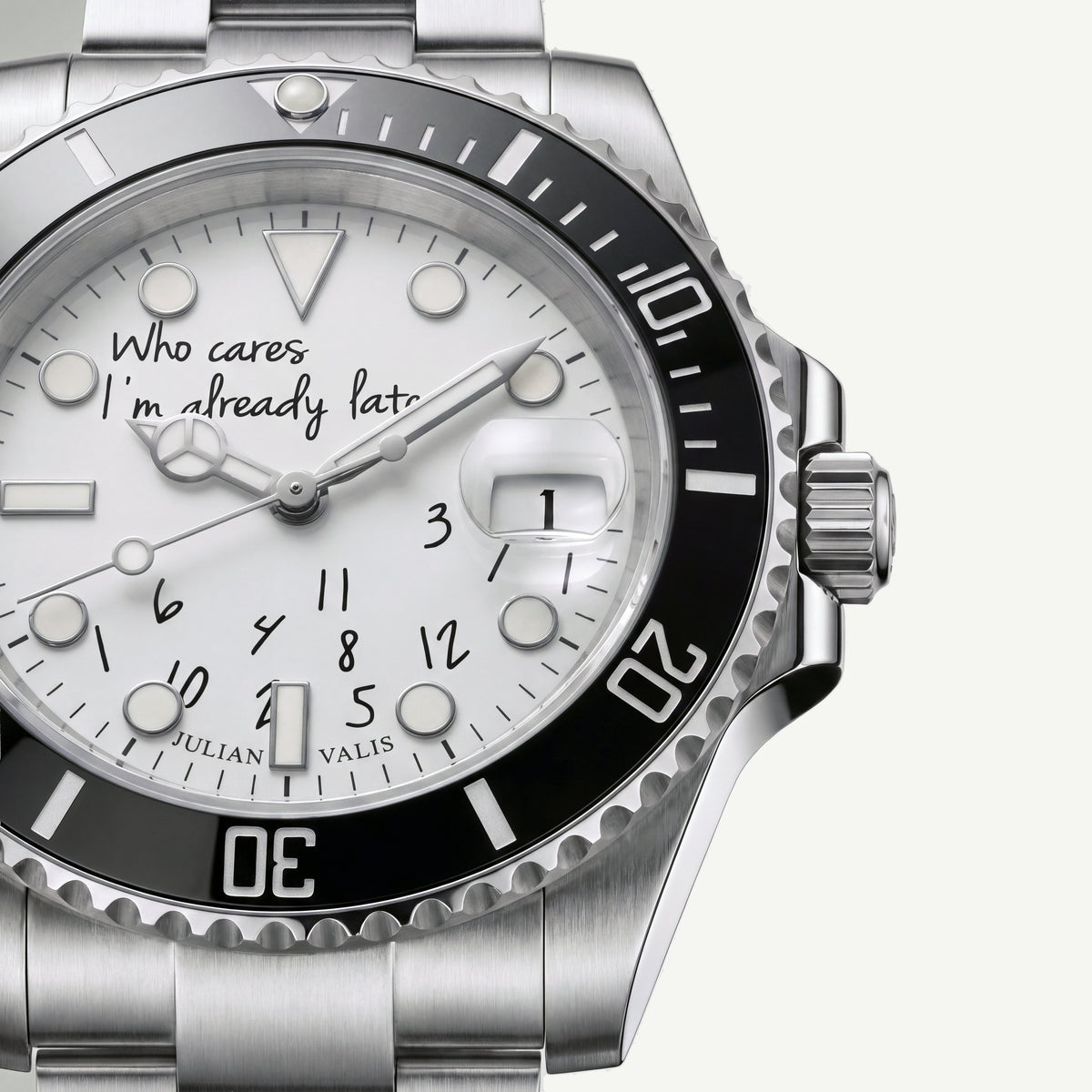 The dial says it all.
