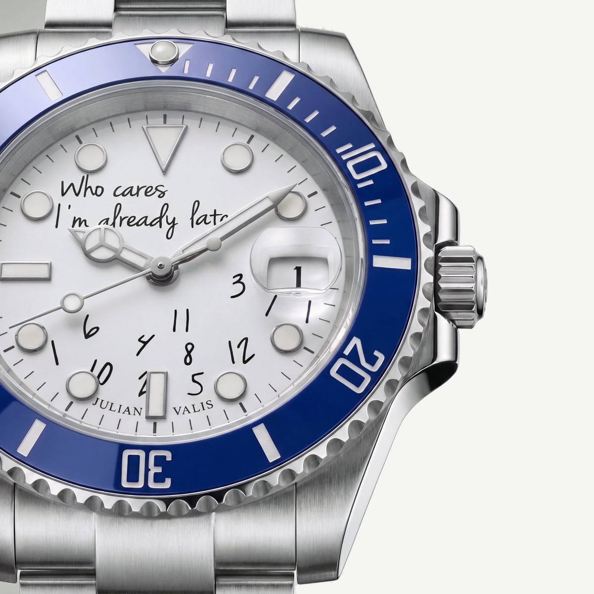 The dial says it all.