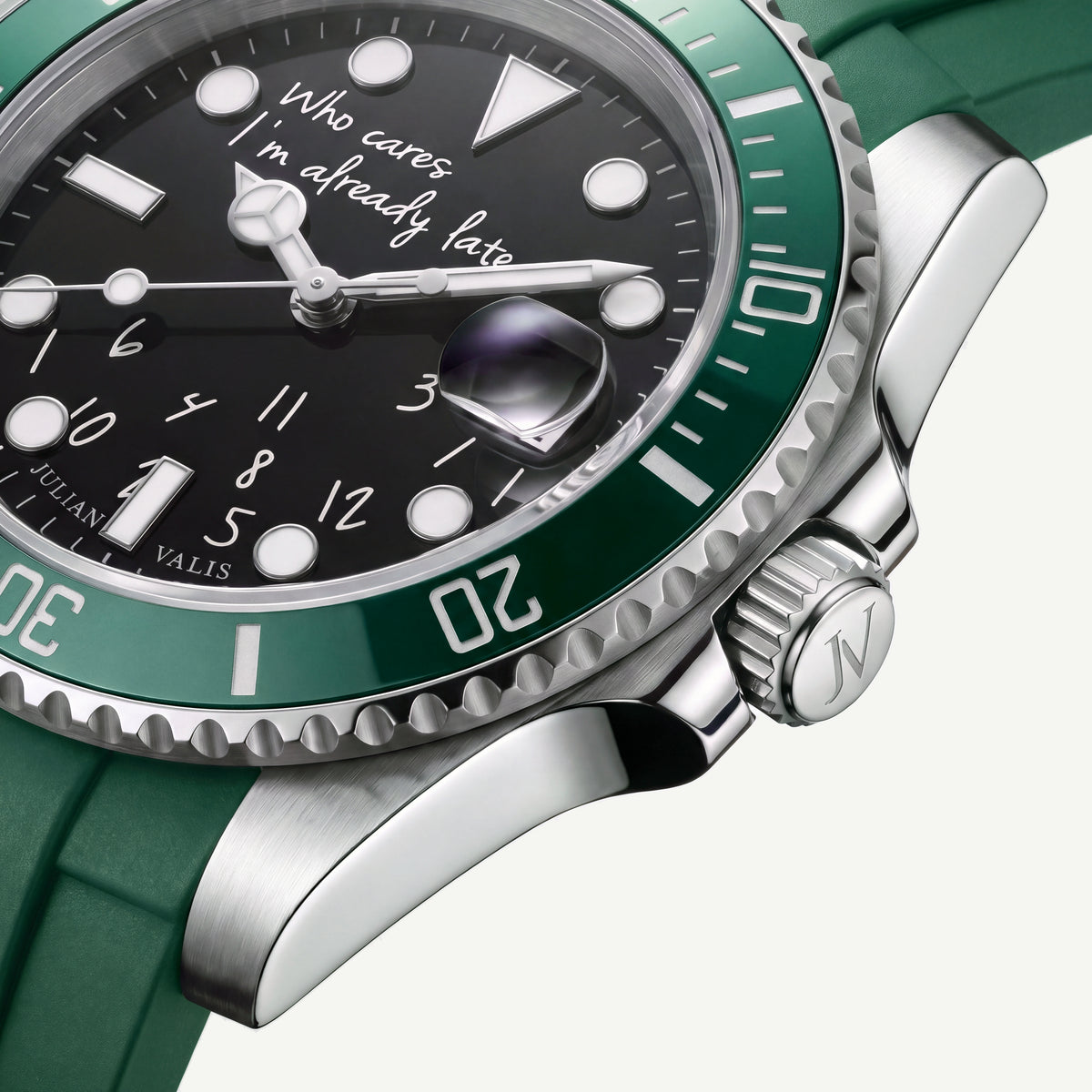Steel or rubber. Your choice.