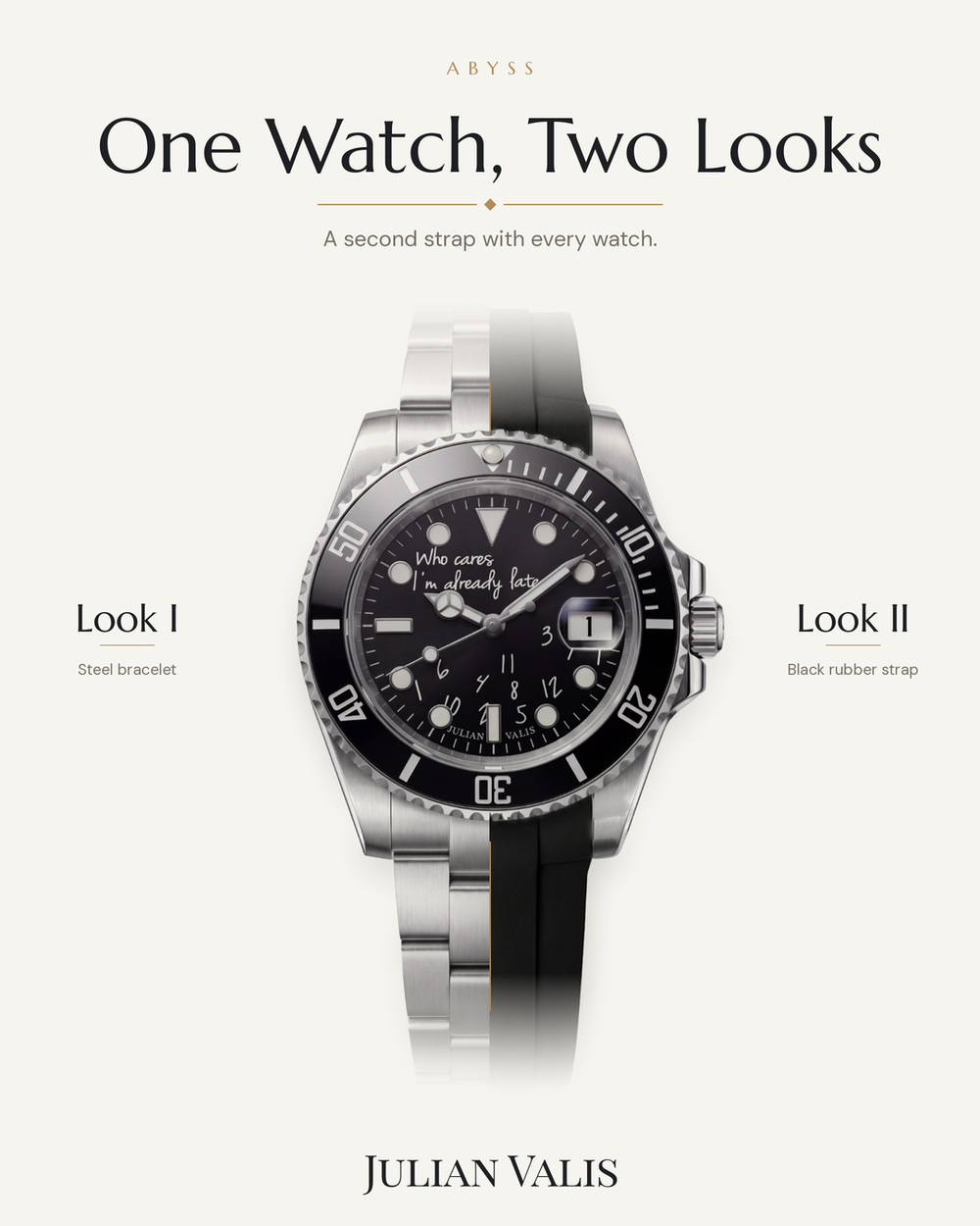 One watch. A different feel.